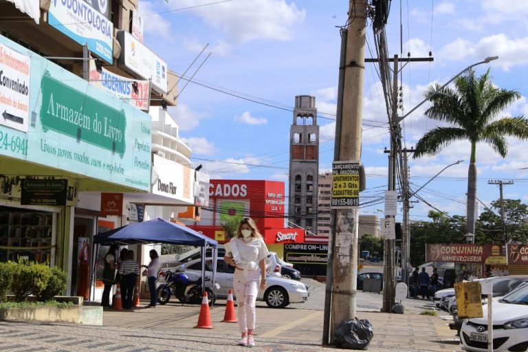 Reabertura do comércio em Goiânia